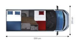 Camper GiottiVan 60T lleno
