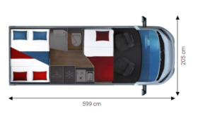 Camper GiottiVan 60 Be Young